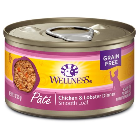UPC: 0076344090137 | Wellness Complete Health Natural Grain Free Wet Canned Cat Food Chicken & Lobster Pate 3-Ounce Can (Pack of 24)