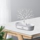 thumbnail image 4 of Joyería creativa astas árbol soporte collar pendiente titular placa decoración del hogar Plata Zulema soporte de pendiente, 4 of 8