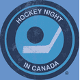 thumbnail image 2 of Hockey Night In Canada Retro Logo Light-Blue Medium T-Shirt, 2 of 4