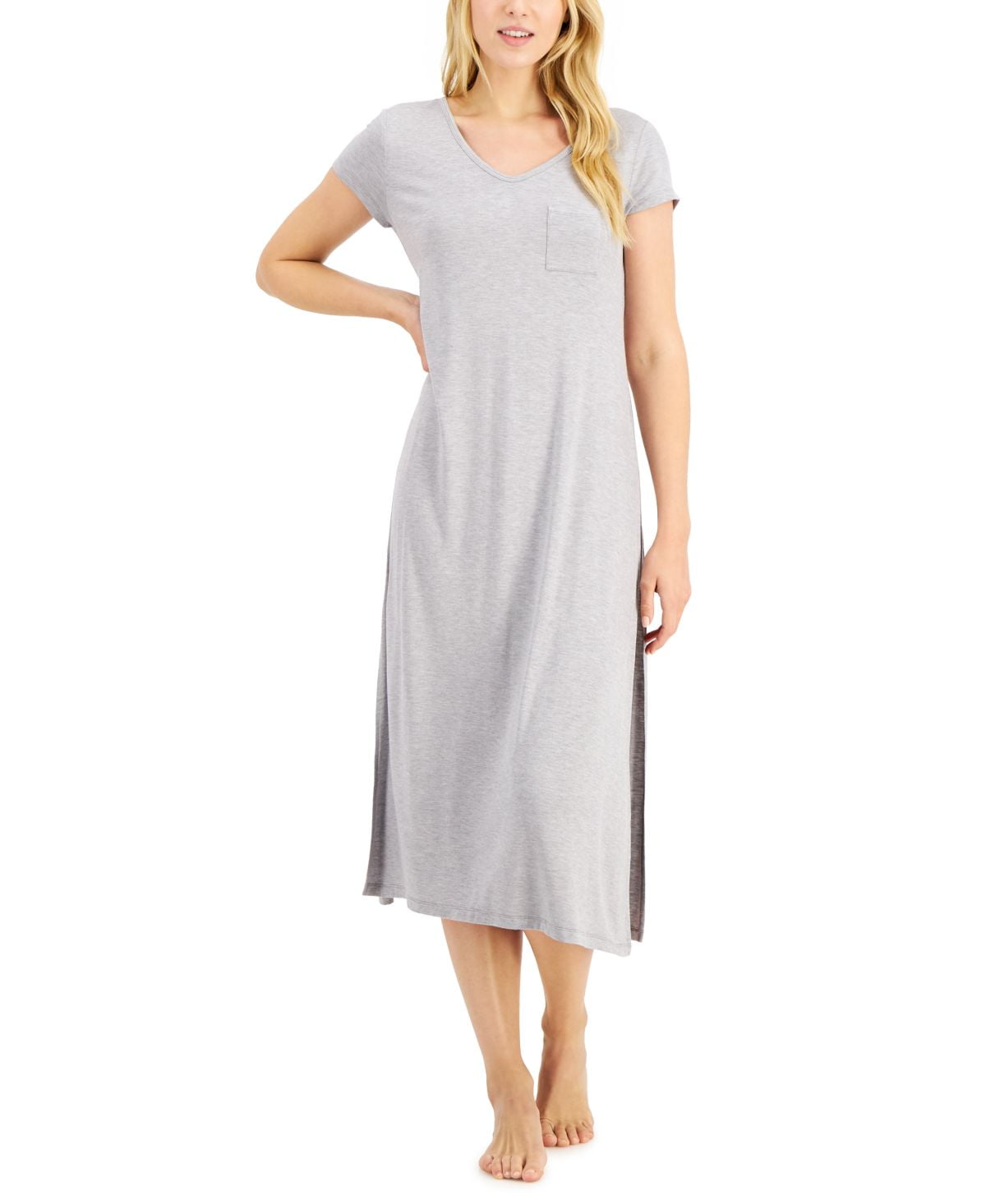 Alfani Womens Ultra Soft Long Sleepshirt Nightgown - Walmart.com