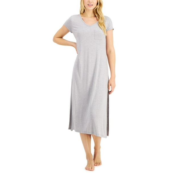 Alfani Womens Ultra Soft Long Sleepshirt Nightgown - Walmart.com