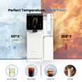 thumbnail image 3 of AquaOn AQ100 Countertop RO Water Purifier with UV, 6-Stage Filtration System, Hot & Cold Dispenser, 5.5L Tank, Touch Display, TDS Monitor, Child Lock, 3 of 11