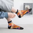 thumbnail image 2 of Pofeuu Trio Of Dripping Cones Print 30cm Socks, Adult Running Hiking Socks for Youth and Adult, 2 of 7