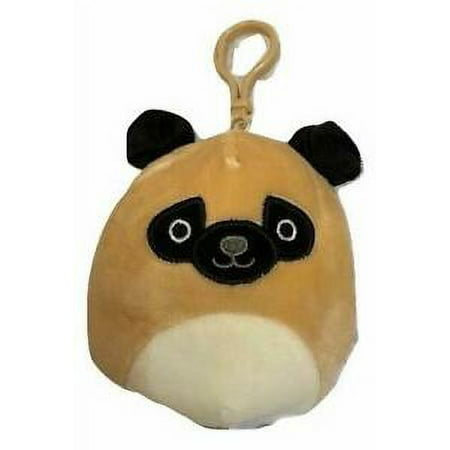Squishmallows Prince the Pug 3.5 Inch Clip On Plush