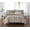 Greige, variant on Cannon Heritage Solid 100% Microfiber Polyester Peach Blush 3-Piece King Quilt Set, Solid Casual themed, Adult Bedding, OEKO-TEX Certified