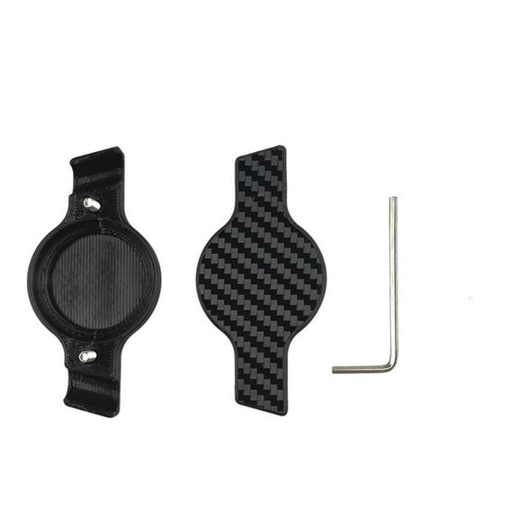 WE-POLUJ for AirTag Bike Mount Holder Hidden Under for Seat Waterproof for Case Easy Attach to Road Mountain Bicycle Bracket