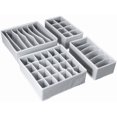 thumbnail image 1 of Closet Underwear Organizer，Foldable Storage Box Drawer Divider Kit Set of 4 （Gray）, 1 of 7
