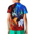 thumbnail image 2 of Boys Girls Shirts Wings Of Fire T-Shirt Kids Casual Short Sleeve Tee Tops Novelty Blouse Medium, 2 of 8