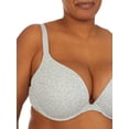 thumbnail image 4 of Secret Treasures Women's and Women's Plus Size Cotton Underwire Plunge Bra, 4 of 5