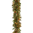 thumbnail image 4 of Guirnalda de enredadera de pino navideña de 1,8 m con bayas rojas, ratán, decoración de puerta de pared para fiestas en el hogar, adornos para árboles de Navidad, corona navideña, 4 of 5