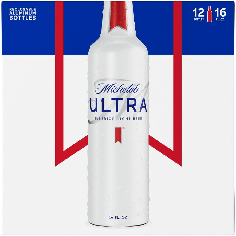 Michelob ULTRA Light Beer, 24 Pack Beer, 12 fl oz Cans, 4.2 % ABV