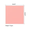 thumbnail image 2 of Uxcell Origami Paper Double Sided for Art Craft Project Beginner 100 Sheets Phosphor 2x2 inch, 2 of 5