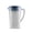 B#Gray, variant on JHyouerji Plastic Pitcher with Gray Lid 3L Large Clear Ice Tea Pitcher with Handle for Hot Cold Coffee Drink Home Daily Party