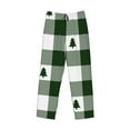 thumbnail image 4 of Disketp Green Tree Lumberjack Plaid Men'S Pajama Pants - Ultra Soft Fleece Sleep And Lounge Pants (Size: S-Xxl), 4 of 9