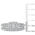 thumbnail image 2 of Everly Women's Diamond Sterling Silver Bridal Set, 2 of 8