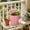 Pink_New#852, variant on Flower Shaped Planter Pot with Drainage Hole and Saucer, Decorative Petal Design for Succulents, Herbs, and Indoor Plants