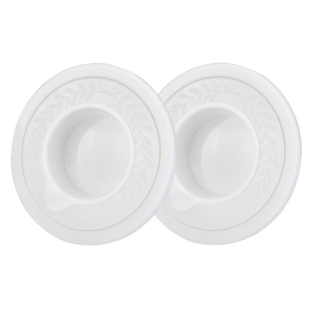 2PCS Mixer Bowl Lid Covers for 5.5-6QT Bowls Stand Mixer Splash Guard Lids Prevent Ingredients From Spilling