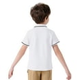 thumbnail image 5 of Kids Boy Polo Shirt Boys Polo Shirt Boys Short Sleeve Polo Shirts Rugby Shirt 9-10 Years, 5 of 6