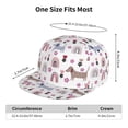 thumbnail image 6 of Balery Baseball Cap Flat Bill Hats for Men Adjustable Size for Running Workouts and Outdoor Activities All Seasons Dad Hat(Cute Dog ), 6 of 9