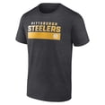 thumbnail image 2 of Men's Fanatics Branded  Charcoal Pittsburgh Steelers T-Shirt, 2 of 3