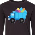 thumbnail image 4 of Inktastic Easter Egg Truck Boys Long Sleeve Youth T-Shirt, 4 of 5