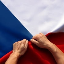 Anley Rip-Proof Double Sided 3-Ply Czech Flag 3x5 Ft - Czechia National Flags