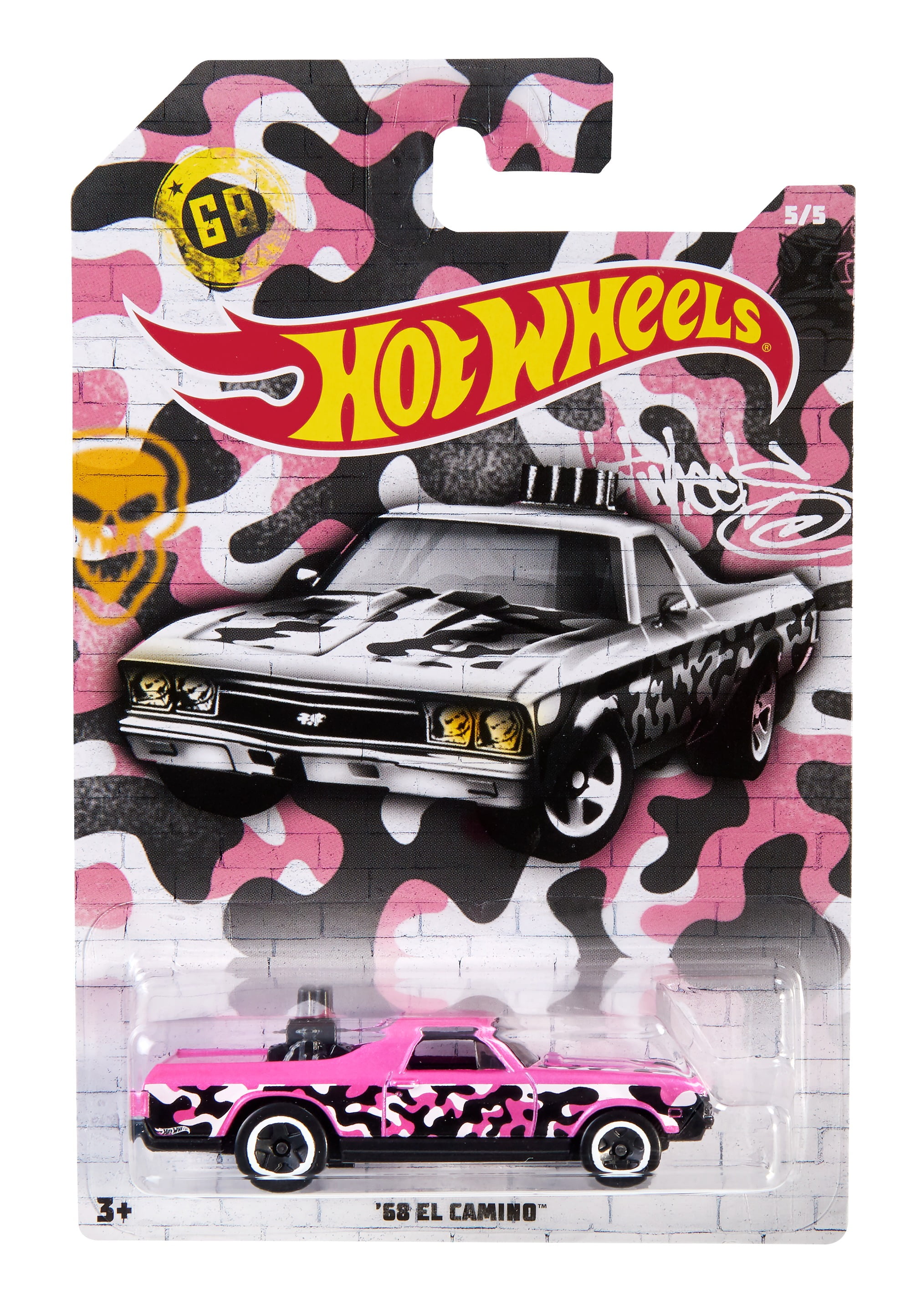 Details about   '68 EL CAMINO #5/5☆pink camo chevy☆2019/2020 Hot Wheels WALMART URBAN CAMOUFLAGE 