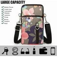 thumbnail image 5 of Kwuty Kwuty Small Crossbody Bag for Women - Mini Phone Purses with Crossbody Strap and Wallet - Nylon Arm Bag, 5 of 7