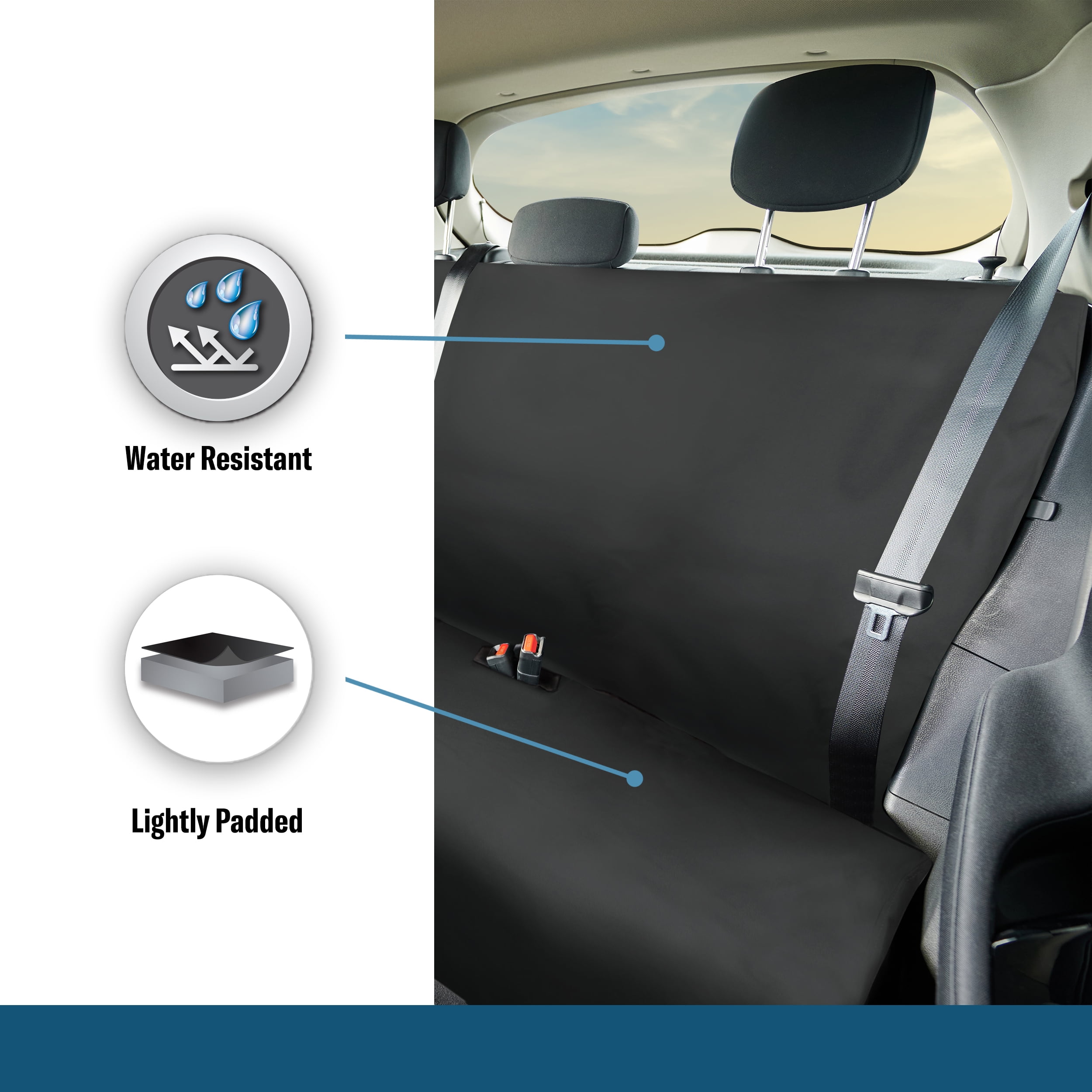 2 air drive fresh rear seat protector hotsell