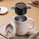 thumbnail image 5 of Cone Coffee Dripper Filter, Stainless Steel Coffee Filters Coffee Maker With Cleaning Brush For Home Office, 5 of 5