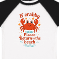 thumbnail image 4 of Inktastic Funny Crab Beach Vacation Boys or Girls Toddler T-Shirt, 4 of 5