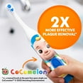 thumbnail image 4 of CoComelon Spinbrush Kids Electric Toothbrush, Battery-Powered, Soft Bristles, Ages 3+, 4 of 7