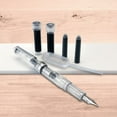 thumbnail image 3 of Monteverde Monza ID Fountain Pen - Crystal Clear, 3 of 10