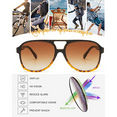 thumbnail image 4 of Gafas de sol polarizadas clásicas de aviador para mujeres y hombres, gafas de sol retro con protección UV, 4 of 5