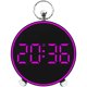 thumbnail image 1 of wonima02 LED Digital Alarm Clock with Date, Temperature, Snooze Function, Voice Control, Dimmer, Modern Design, Wall/Table Mount, Compact & Lightweight, Ideal Home Gift for Family (Red), 1 of 1