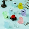 thumbnail image 5 of SharkTRUE Glow in Dark Mini Ghost Figures with Box, Small Resin Ghost Miniature,Light-Up Cut Cards, You Thank Figurines Ghost with, 5 of 9