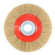 thumbnail image 4 of 2Pz 8 Pulgadas 200mm Cepillo de de Rueda de Alambre Plano de Acero con 10Pzs Anillos Adaptador para Amoladora de Banco Pulido, 4 of 5
