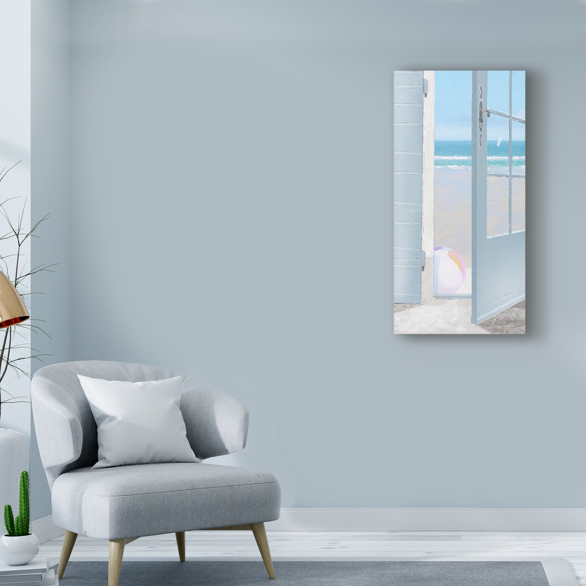 Trademark Fine Art 'Coastal Doorway I' Canvas Art by Noah Bay