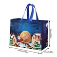 Bag Non Woven Santa Tree Portable Laminated Bag Party Flags 3x5 Outdoor