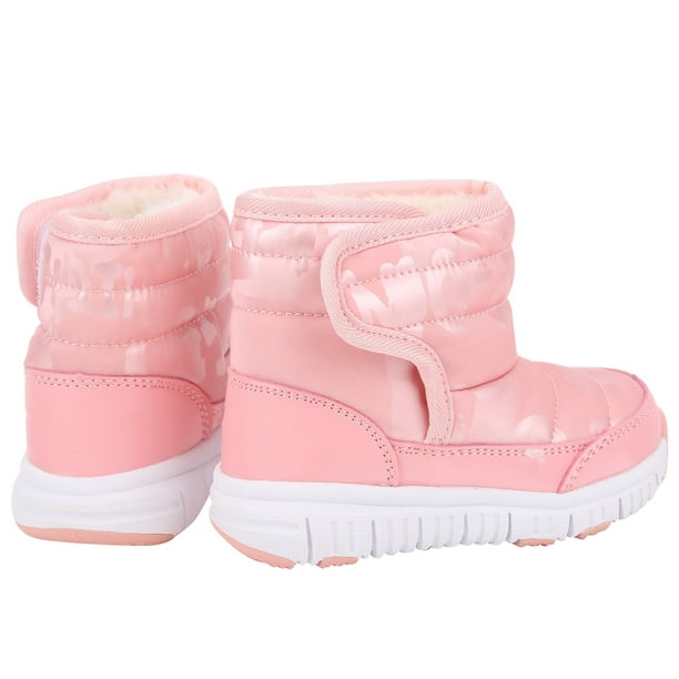Chaussures d'hiver chaudes pour enfants - En coton imperméable - Pour fille  - Imperméable - Légères - Pour enfants - Bottes de neige d'extérieur 