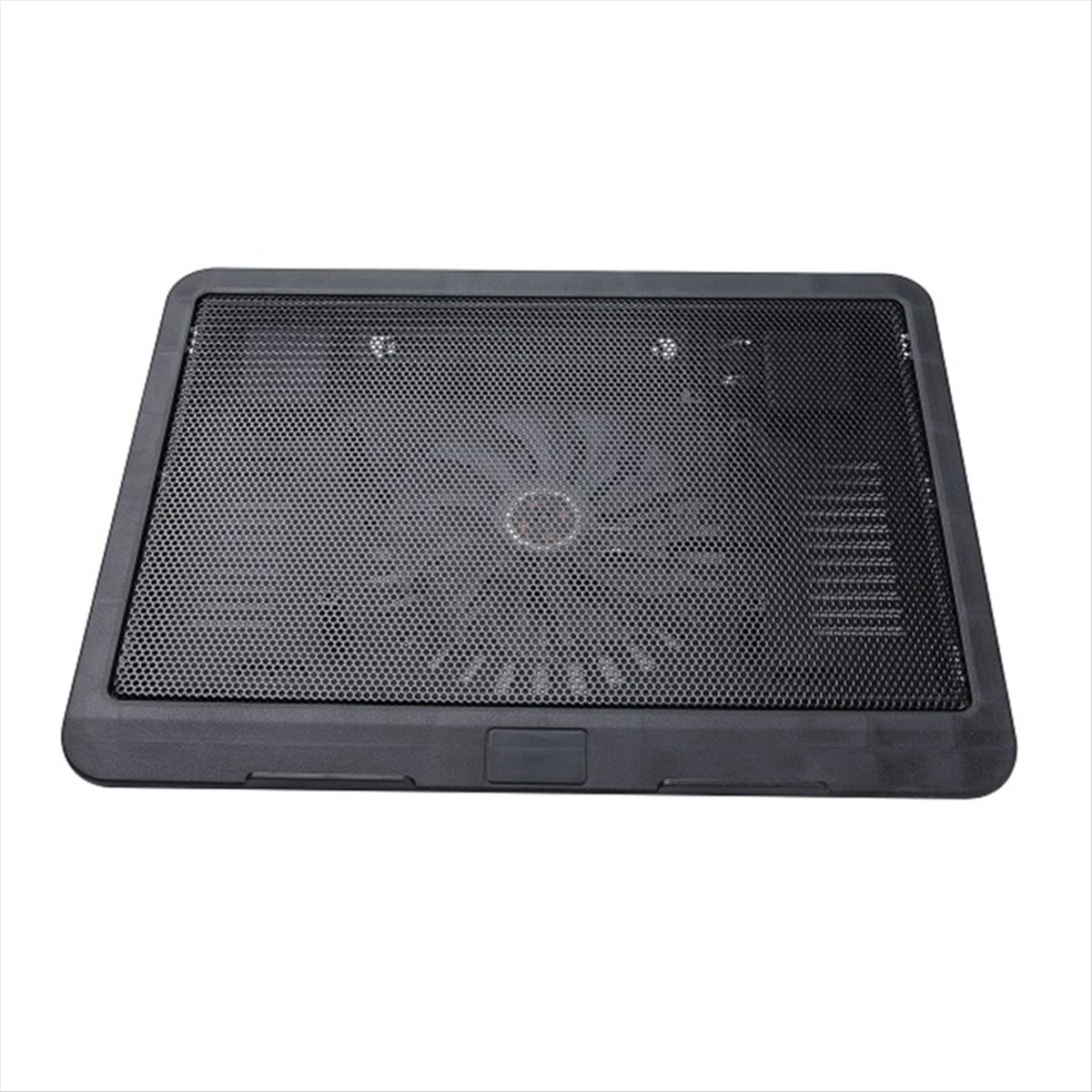 ! 2X Laptop Fan Cooling Pad with Big Fans, 2 in 1 USB Port, Blue LED Light, Adjustable Stand
