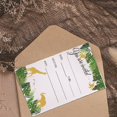 thumbnail image 4 of Tarjeta de invitación con temática de bosque para cumpleaños, tarjeta de animales de la selva, tarjeta de felicitación para fiesta de boda, 10 piezas, 4 of 4