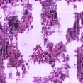 thumbnail image 1 of Ahgly Company Indoor Square Abstract Purple Modern Area Rugs, 4' Square, 1 of 4