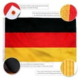 thumbnail image 4 of Germany German Flag 3x5 Outdoor, Double Sided Heavy Duty 210D Nylon German National Country Flag, 4 of 6