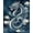 Blue Multi, Pattern 1, variant on ODIKA Stylized Serpent Mist Swirls Mythical Swirling Scroll Border for Playroom, Bedroom, Reading Nook, Pet Friendly & Kids Safe Play