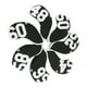 thumbnail image 2 of Greeniant 7 piezas de de hierro Driver Golf Club Cover Putter Number Headcover reemplazable Protector accesorios deportivos negro Golf Negro Greeniant OD019606-01, 2 of 6