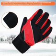 thumbnail image 2 of 1 Pair Winter Motorcycle Bike Warm Gloves Unisex Outdoor Windproof Mountaineering Skiing Gloves - Li, 2 of 5