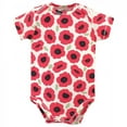 thumbnail image 4 of Touched by Nature Baby Girl Organic Cotton Bodysuits 5pk, Poppy, 0-3 Months, 4 of 6