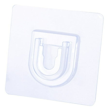 

Transparent Double-sided Adhesive Wall Hooks Self-adhesive Nail-frees And Damage-frees Clearance