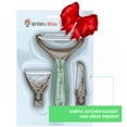 thumbnail image 5 of Mr&Mrs White Vegetable Peeler Set Blue Potato Peelers Kitchen Julienne Veggie Peeler, 5 of 7
